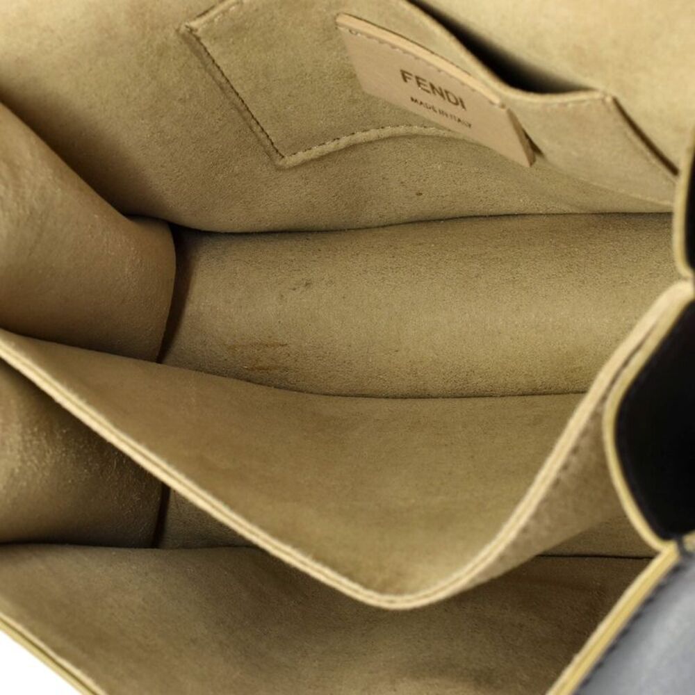 Fendi Kan I Bag Leather Small Black - Picture 5 of 8